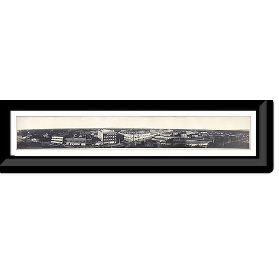 Historic Framed Print, AZ Phoenix 1908 PHOTO, 36-3/8" x 8-3/8"