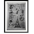 thumbnail image 1 of Historic Framed Print, [Acrobatic act] - 3, 17-7/8" x 21-7/8", 1 of 9