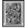 thumbnail image 1 of Historic Framed Print, Alabama biochemist.HWH [monogram]., 17-7/8" x 21-7/8", 1 of 9