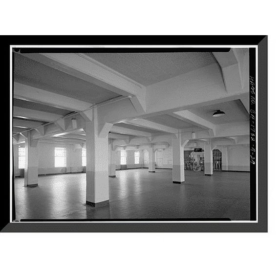 Historic Framed Print, Alcatraz, Cell House, Alcatraz Island, San Francisco Bay, San Francisco, San Francisco County, CA - 29, 17-7/8" x 21-7/8"