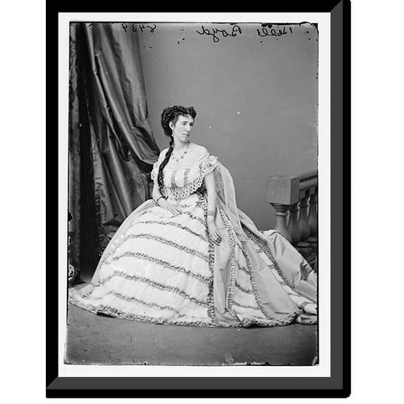 Historic Framed Print, Alcorn Hon. James Lusk of Miss - 2, 17-7/8" x 21-7/8"