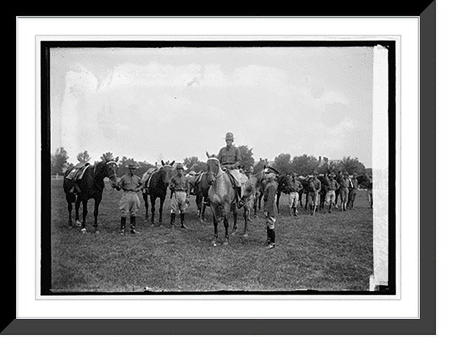 Historic Framed Print, Annual endurance test, Fort Riley & Fort Myer ...