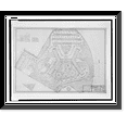 thumbnail image 1 of Historic Framed Print, [Apartment house (The Promenade") for Landow & Company, 4710 Bethesda Avenue, Bethesda, Maryland. Ecology plan]", 17-7/8" x 21-7/8", 1 of 9