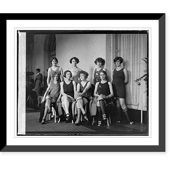 Historic Framed Print, Applicants to Paramount Motion Picture School, [5/25/25] - 2, 17-7/8" x 21-7/8"