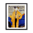 thumbnail image 1 of Historic Framed Print, Automobile calendar for 1906, 17-7/8" x 21-7/8", 1 of 9