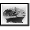 thumbnail image 1 of Historic Framed Print, [Automobile driving instruction - student driver and instructor in roadster fitted with dual controls], 17-7/8" x 21-7/8", 1 of 9