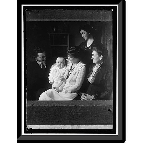 Historic Framed Print, BOECKEL, MRS. RICHARD, 17-7/8" x 21-7/8"