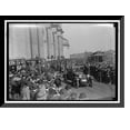 thumbnail image 1 of Historic Framed Print, BRITISH COMMISSION TO U.S. ARRIVAL AT UNION STATION; GENERAL VIEWS - 5, 17-7/8" x 21-7/8", 1 of 9