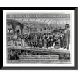 thumbnail image 1 of Historic Framed Print, The Barnum and Bailey Greatest Show on Earth. The Peerless Prodigies of Physical Phenomena. [with] Smallest Man Alive [and] the Congo Giant, 17-7/8" x 21-7/8", 1 of 9