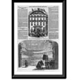 thumbnail image 1 of Historic Framed Print, Barnum's new American museum, no. 539 & 541 Broadway, N.Y., between Spring and Prince streets The lecture room of Barnum's new American museum., 17-7/8" x 21-7/8", 1 of 9