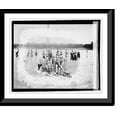 thumbnail image 1 of Historic Framed Print, Bathing Beach, alligator - 3, 17-7/8" x 21-7/8", 1 of 9