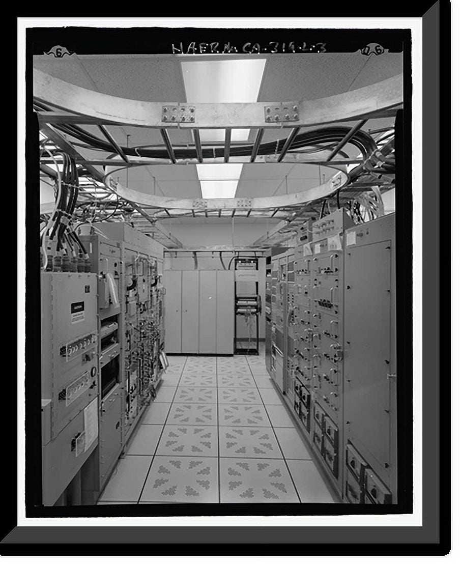 Phase Array Warning System Historic Framed Print, Beale Air Force Base, Perimeter Acquisition ...