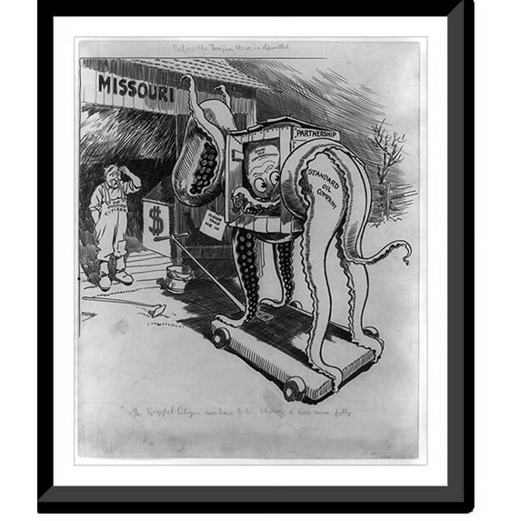 Historic Framed Print, Before the Trojan horse is admitted the puzzled citizen will have to be shown a little more fully, 17-7/8" x 21-7/8"