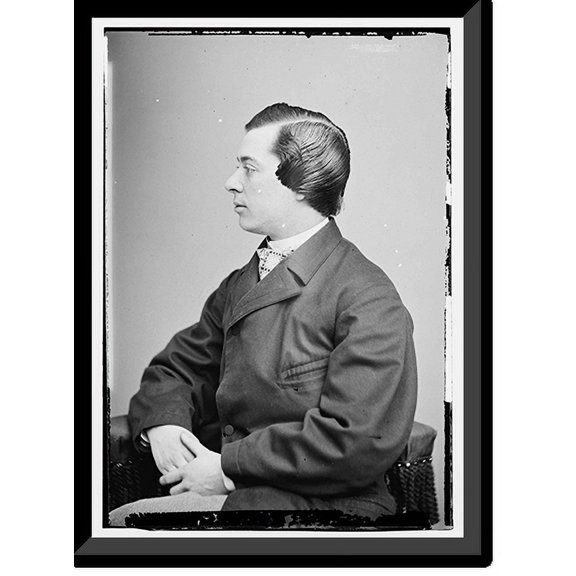 Historic Framed Print, Benjamin Parke - 2, 17-7/8" x 21-7/8"