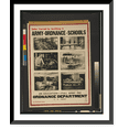 thumbnail image 1 of Historic Framed Print, Better yourself by qualifying in Army ordnance schools, 17-7/8" x 21-7/8", 1 of 9