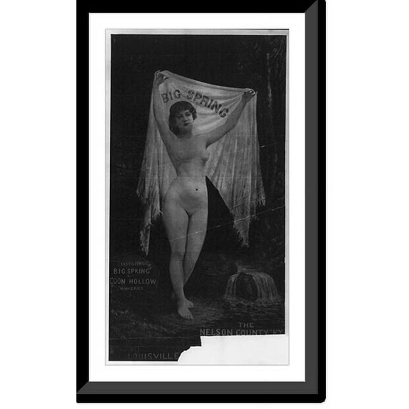 Historic Framed Print, Big Spring, 17-7/8" x 21-7/8"