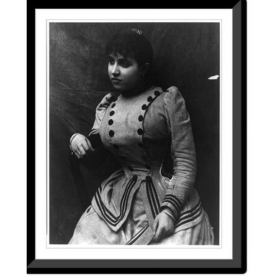 Historic Framed Print, Blanche Masset Yovin, 17-7/8" x 21-7/8"