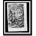 thumbnail image 1 of Historic Framed Print, [Book illustration showing hunting scene].Bb. del., 17-7/8" x 21-7/8", 1 of 9