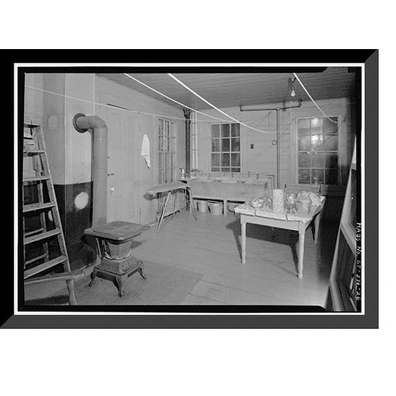 Historic Framed Print, Bowen House, Woodstock, Windham County, CT - 26, 17-7/8" x 21-7/8"