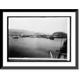 thumbnail image 1 of Historic Framed Print, Brazil. Harbor at Santos from which [...] of copper are shipped, 17-7/8" x 21-7/8", 1 of 9