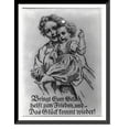 thumbnail image 1 of Historic Framed Print, Bringt Euer Geld - helft zum Frieden, und - Das Glück kommt wieder!.Winckel., 17-7/8" x 21-7/8", 1 of 9