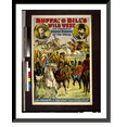 thumbnail image 1 of Historic Framed Print, Buffalo Bill's wild west and congress of rough riders of the world - 8, 17-7/8" x 21-7/8", 1 of 9