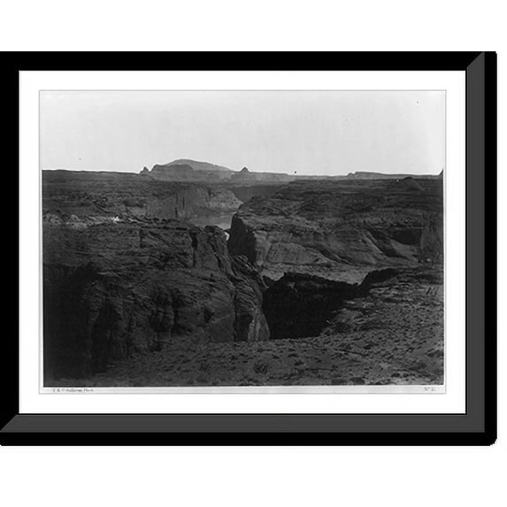 Historic Framed Print, Cañon of the Colorado River, near mouth of San Juan River, Arizona.T. H. O'Sullivan, phot., 17-7/8" x 21-7/8"