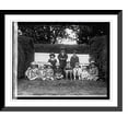 thumbnail image 1 of Historic Framed Print, Cabinet children (Easter), 4/17/22, 17-7/8" x 21-7/8", 1 of 9