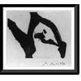 thumbnail image 1 of Historic Framed Print, Calligraphic Study II, 17-7/8" x 21-7/8", 1 of 9