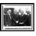 thumbnail image 1 of Historic Framed Print, [Calvin Coolidge with Judge Elbert Henry Gary and John D. Rockefeller, Jr.], 17-7/8" x 21-7/8", 1 of 9