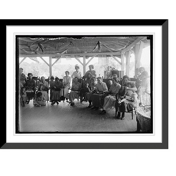 Historic Framed Print, Camp Goodwill, July 12, 1919 - 2, 17-7/8" x 21-7/8"