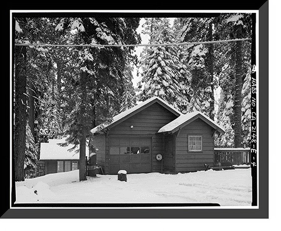 Historic Framed Print, Camp Kaweah Historic District, National Park ...