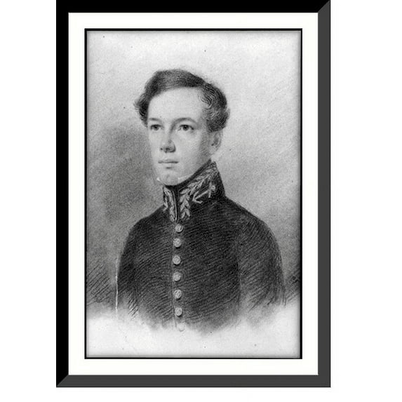 Historic Framed Print, [Captain George Mifflin Bache, U.S.N. (1811-1846), 17-7/8" x 21-7/8"