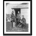 thumbnail image 1 of Historic Framed Print, Captain Ponsonby, Captain Pearson & Captain Markham, on the staff of Sir George Brown, 17-7/8" x 21-7/8", 1 of 9