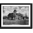 thumbnail image 1 of Historic Framed Print, Carnegie Library, Guthrie, Oklahoma, 17-7/8" x 21-7/8", 1 of 9