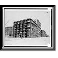 thumbnail image 1 of Historic Framed Print, Central Park. West & 81st St. Hotel Beresford, 17-7/8" x 21-7/8", 1 of 9