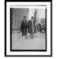 thumbnail image 1 of Historic Framed Print, Chief Bacon Rind & J. Geo., Wright, 1/6/23, 17-7/8" x 21-7/8", 1 of 9
