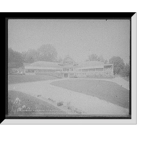 Historic Framed Print, Child Memorial Infirmary, Adirondack Cottage Sanatarium, Saranac Lake, N.Y., 17-7/8" x 21-7/8"