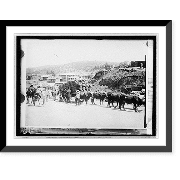 Historic Framed Print, Chile Oxteani in Valparaiso, 17-7/8" x 21-7/8"