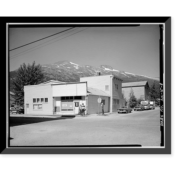 Historic Framed Print, City of Skagway, Skagway, Skagway-Hoonah-Angoon Census Area, AK - 8, 17-7/8" x 21-7/8"