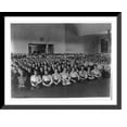 thumbnail image 1 of Historic Framed Print, [Classroom scenes in Washington, D.C. public schools - Central High School assembly], 17-7/8" x 21-7/8", 1 of 9