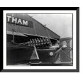 thumbnail image 1 of Historic Framed Print, [Close-up view of motor of a Latham plane during Belmont Park air meet, Oct. 1910], 17-7/8" x 21-7/8", 1 of 9
