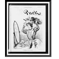 thumbnail image 1 of Historic Framed Print, Columbia's Easter bonnet.Ehrhart after sketch by Dalrymple., 17-7/8" x 21-7/8", 1 of 9
