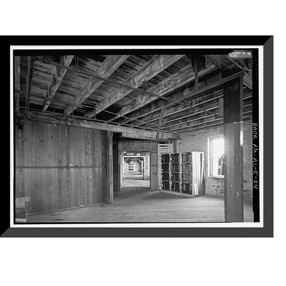 Historic Framed Print, Continental Gin Company, Prattville, Autauga County, AL - 17, 17-7/8" x 21-7/8"