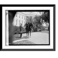 thumbnail image 1 of Historic Framed Print, Coolidge & Gwendolen Lazier, 5/31/24 - 2, 17-7/8" x 21-7/8", 1 of 9
