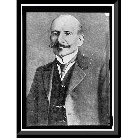 Historic Framed Print, DA FONSECA, HERMES, OF BRAZIL, 17-7/8" x 21-7/8"