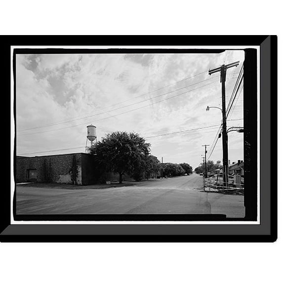 Historic Framed Print, Dallas Compress Company, 2010 Alabama Avenue, Selma, Dallas County, AL, 17-7/8" x 21-7/8"