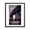thumbnail image 1 of Historic Framed Print, Die Storströmbrücke.Aage Rasmussen., 17-7/8" x 21-7/8", 1 of 9