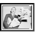 thumbnail image 1 of Historic Framed Print, Dies exhibits criminal records of CIO officials, 17-7/8" x 21-7/8", 1 of 9