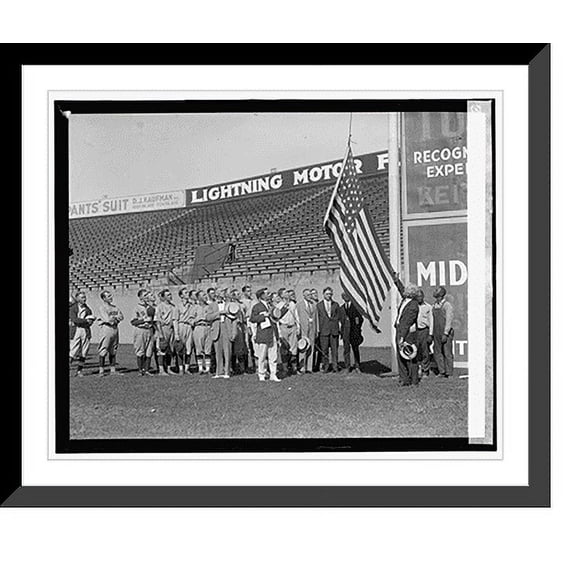 Historic Framed Print, Dist. Va. Oddfellows game, 17-7/8" x 21-7/8"
